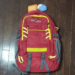 Red and Yellow Men's Backpack